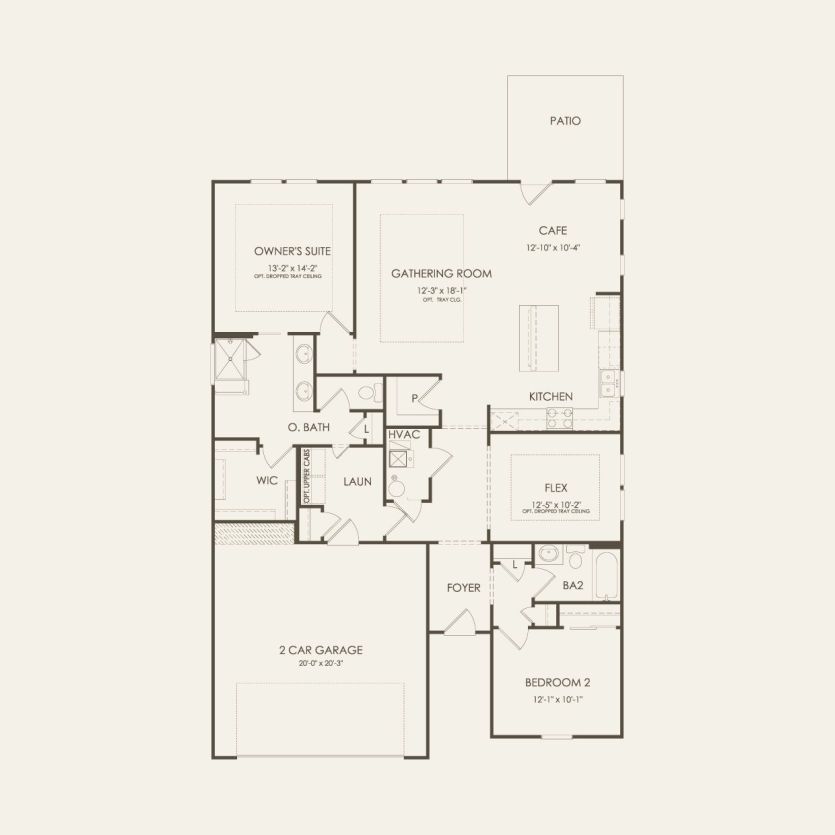 First Floor 2 br / 2 ba