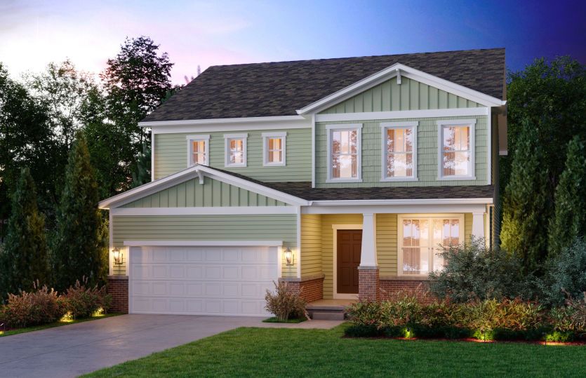 Continental floor plan