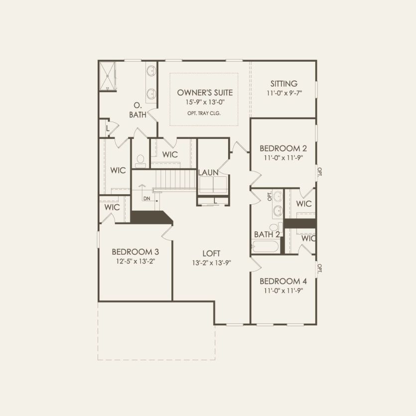 Second Floor 3 br / 2.5 ba