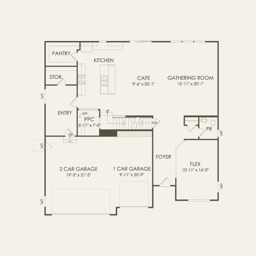 First Floor 4 br / 2.5 ba