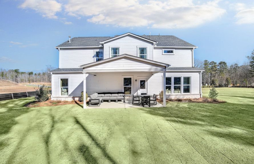 Lush and Spacious Backyards