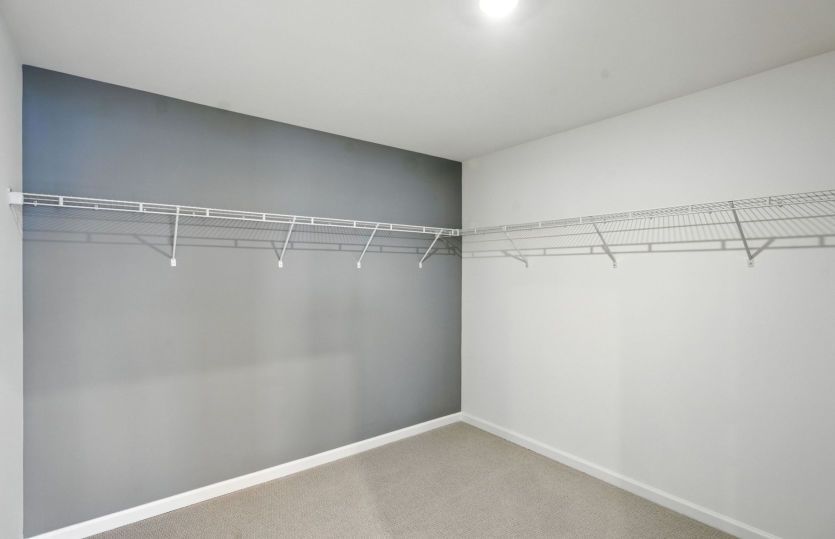 Walk-In Closet in Owner's Suite