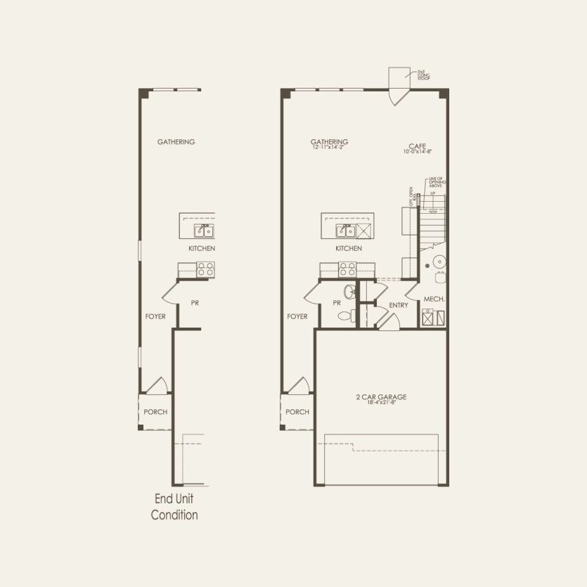 First Floor 4 br / 2.5 ba