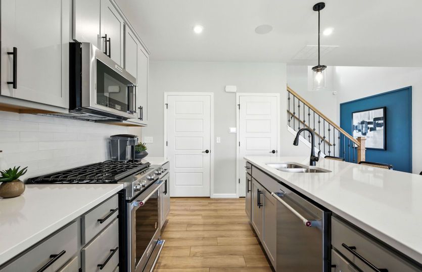 Kitchen with plenty of counter space