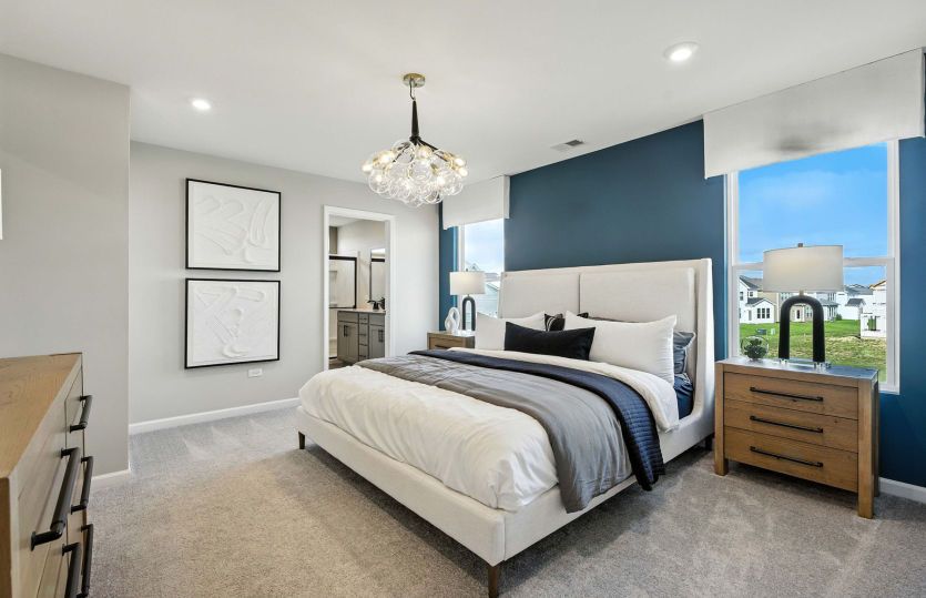 Spacious owner's suite