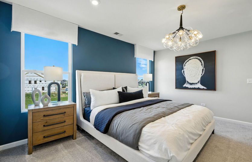 Owner's suite with plenty of natural light