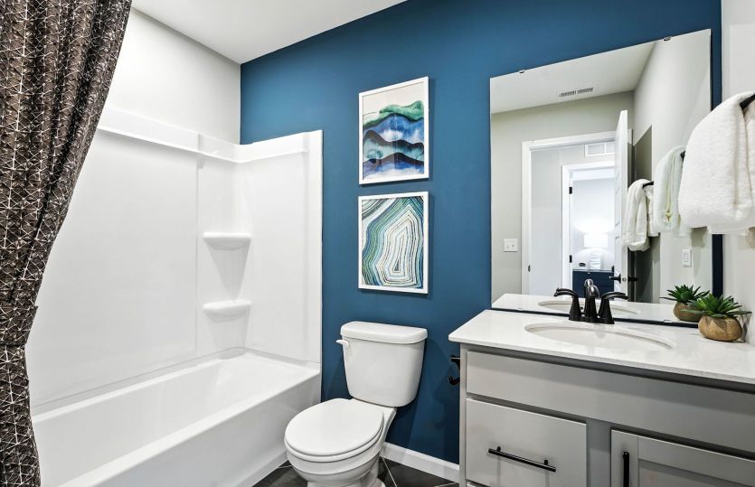Secondary bathroom