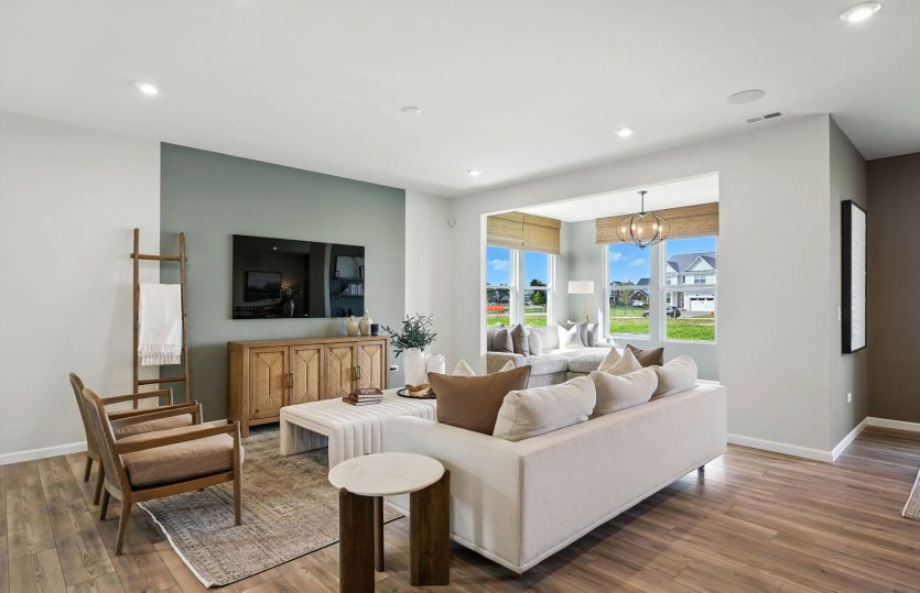 Cozy gathering room