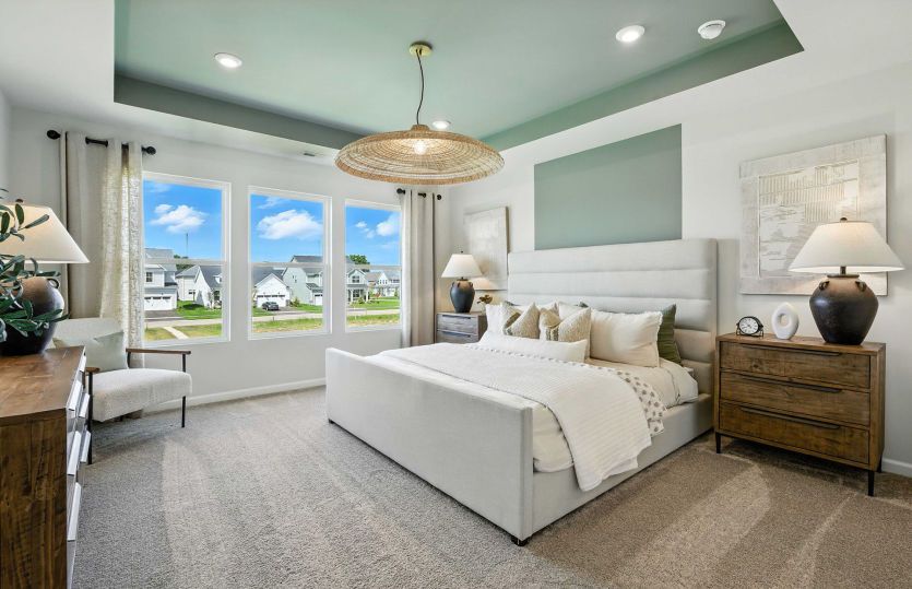 Owner's suite with large windows