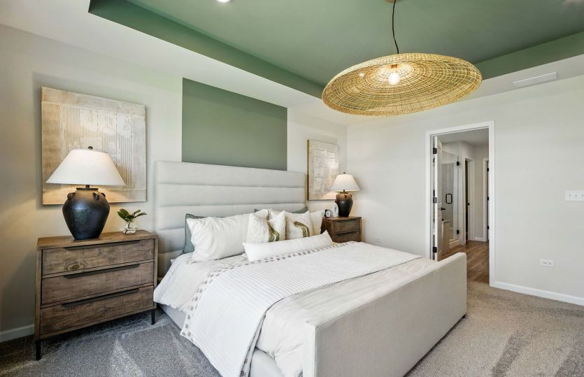 Owner's suite with large walk-in closet