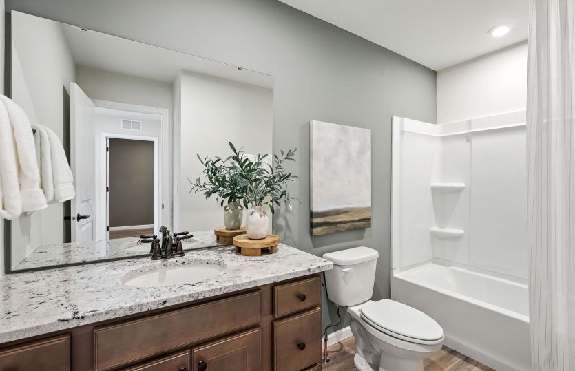 Secondary bathroom