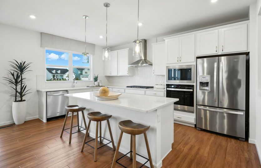 Gorgeous kitchen with plenty of natural light