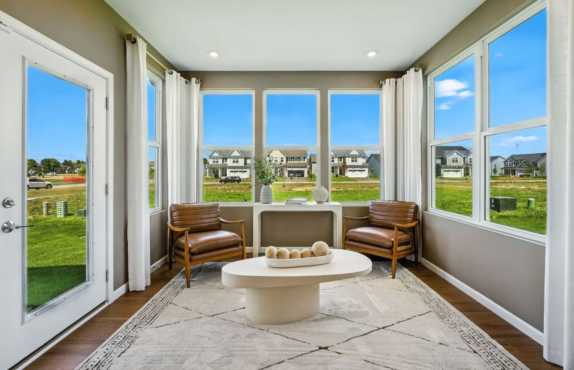 Plenty of natural light