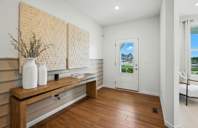 Welcoming foyer
