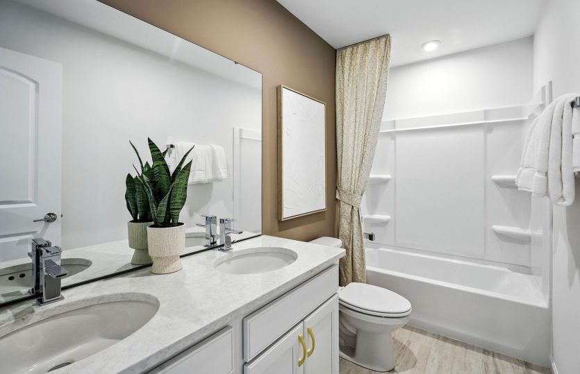 Secondary bathroom