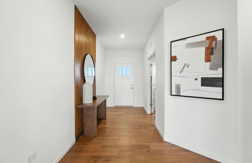 Welcoming foyer
