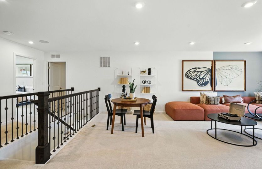 Upstairs loft