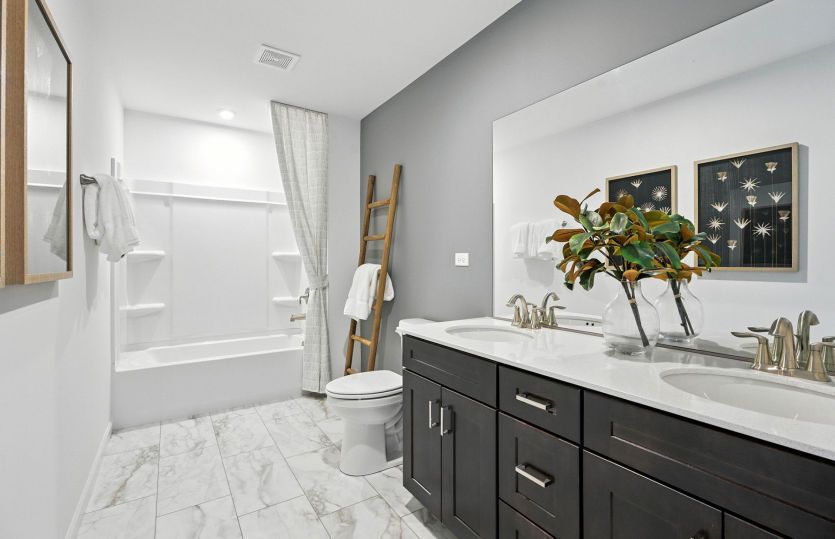 Secondary bathroom
