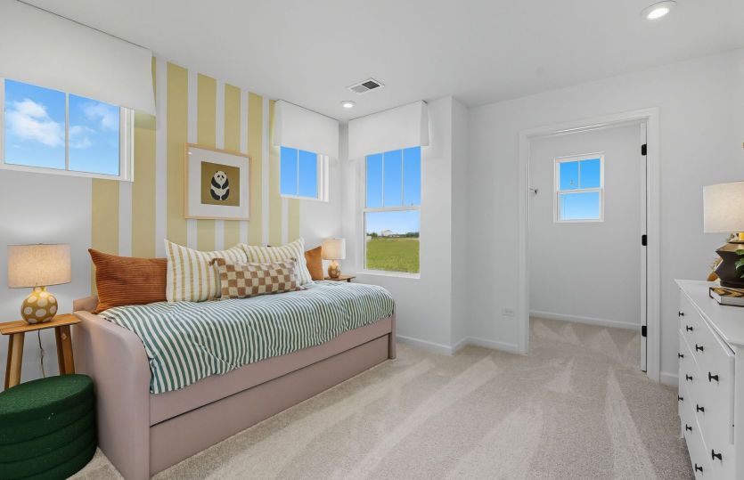Secondary Bedroom with Lots of Natural Light