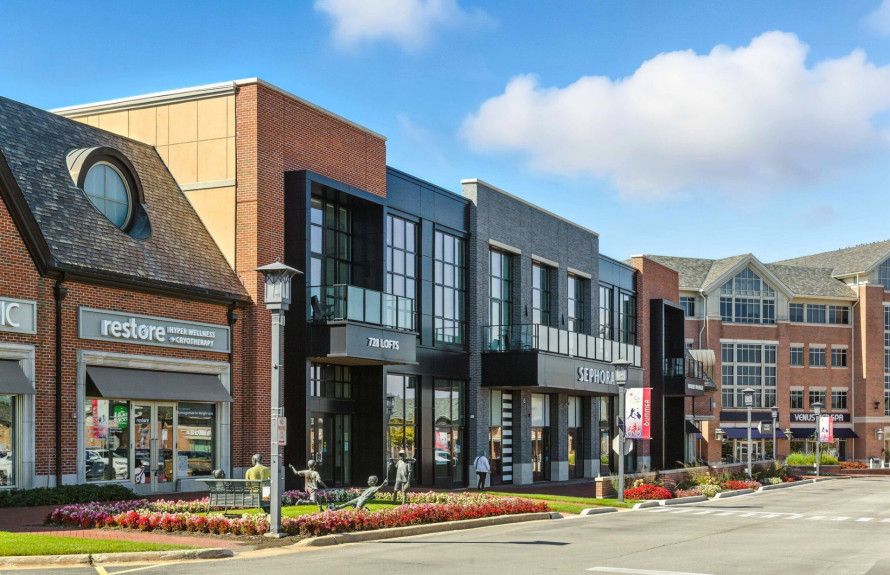 Near Upscale Shopping