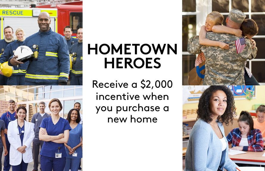 $2,000 Hometown Hero Incentive