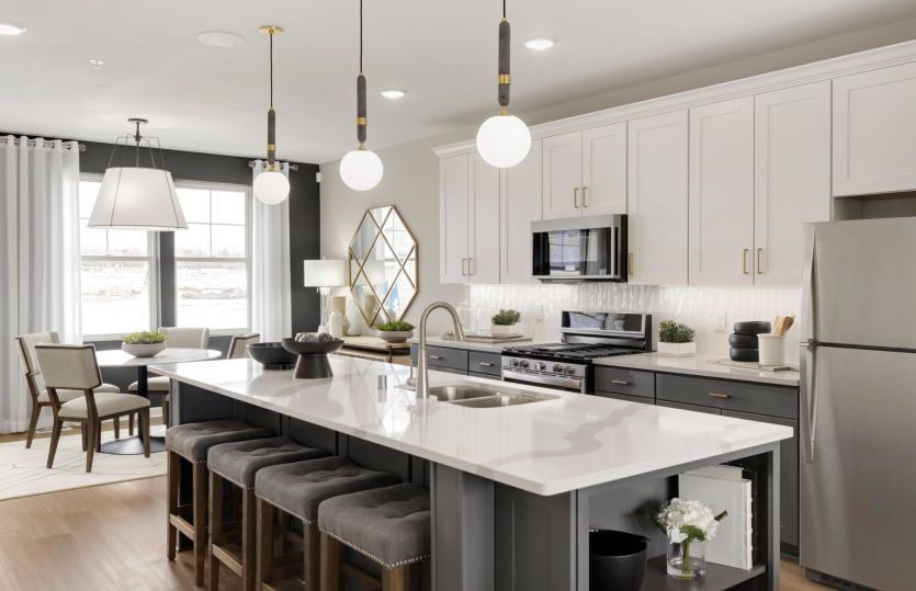 Large Kitchen Island, Great for Entertaining