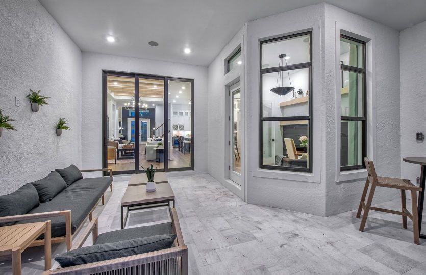Outdoor living made easy in your new home