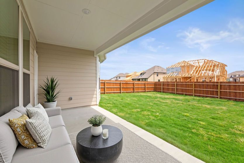 Covered Back Patio