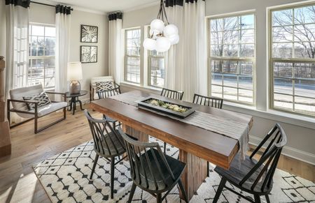 Open concept floor plans