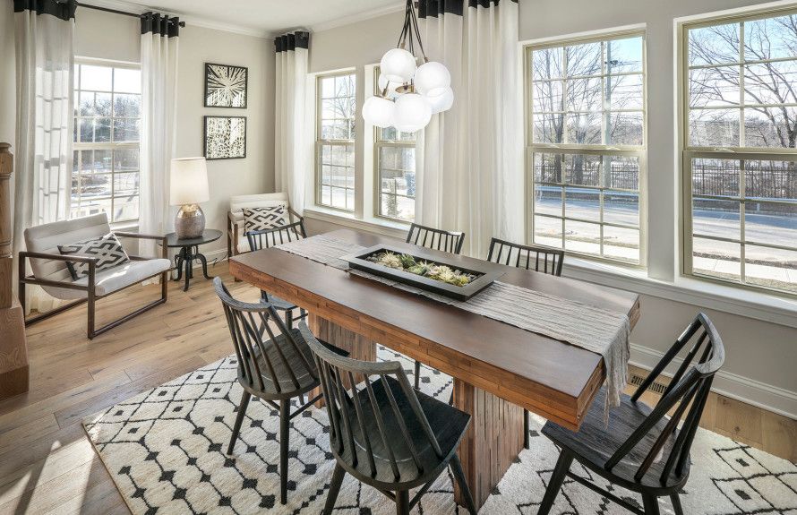 Open concept floor plans