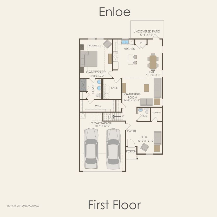 First Floor 4 br / 2.5 ba