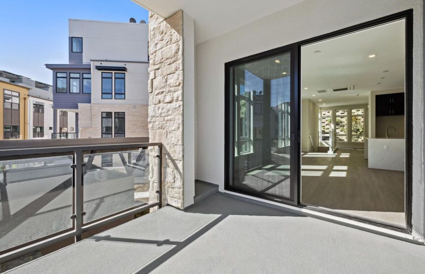 Balcony off gathering room