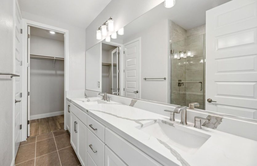 Primary suite bathroom