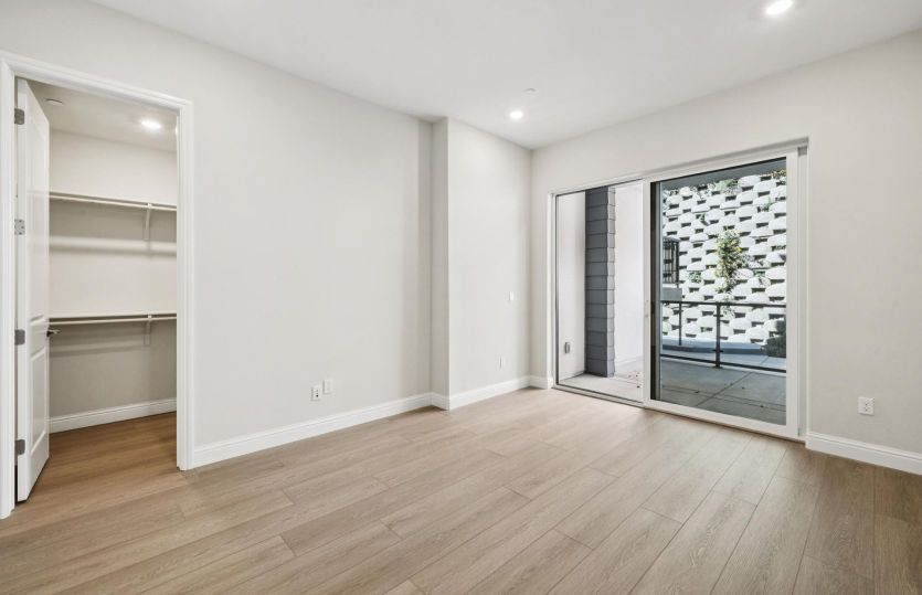 Primary suite with patio access