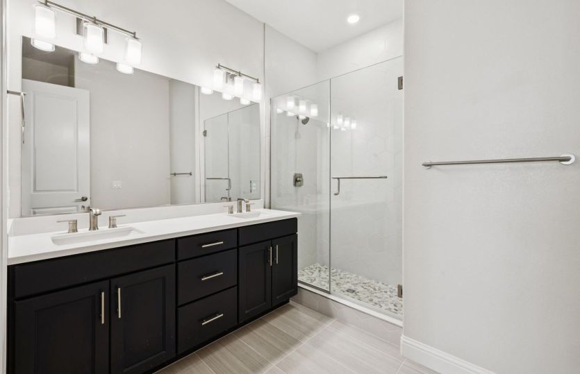 Primary suite bathroom