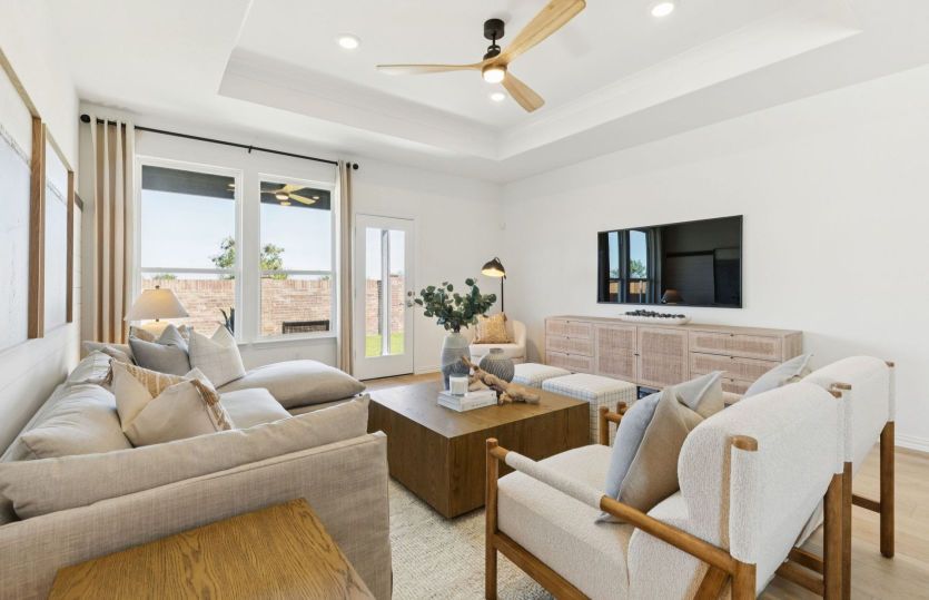 Spacious gathering room