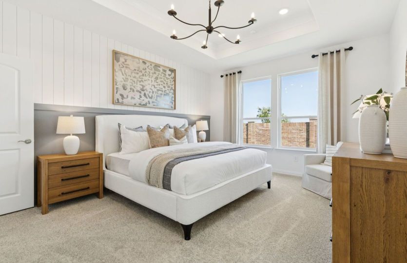 Spacious owner's suite with private bath