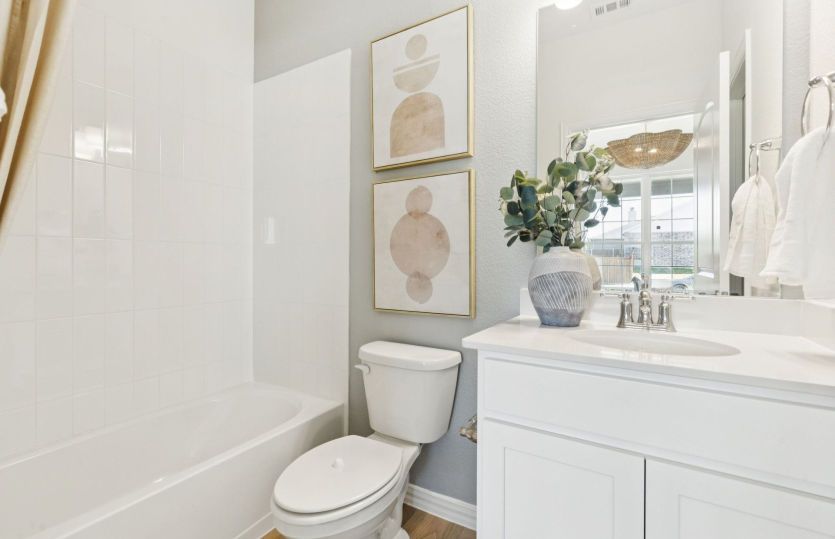 Secondary bathroom