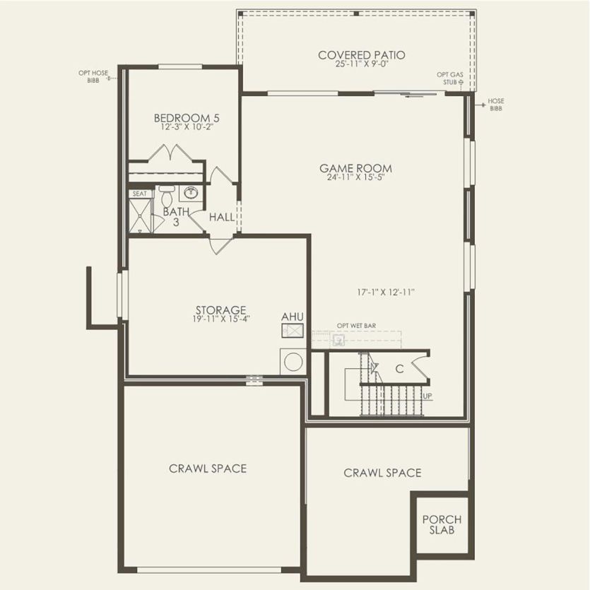 Basement 5 br / 3.5 ba