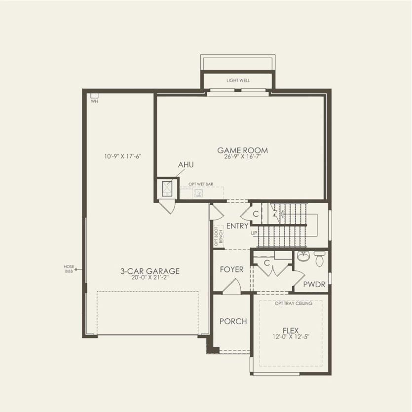 First Floor 3 br / 2.5 ba