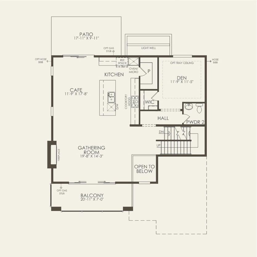 Second Floor 3 br / 2.5 ba