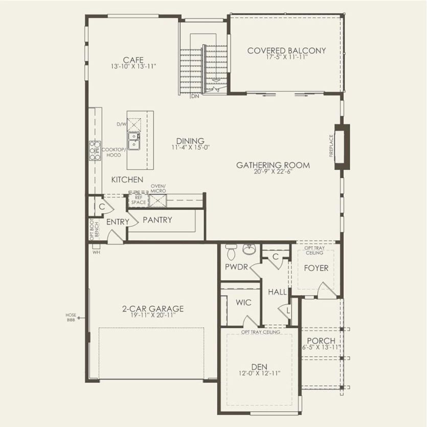First Floor 3 br / 2.5 ba