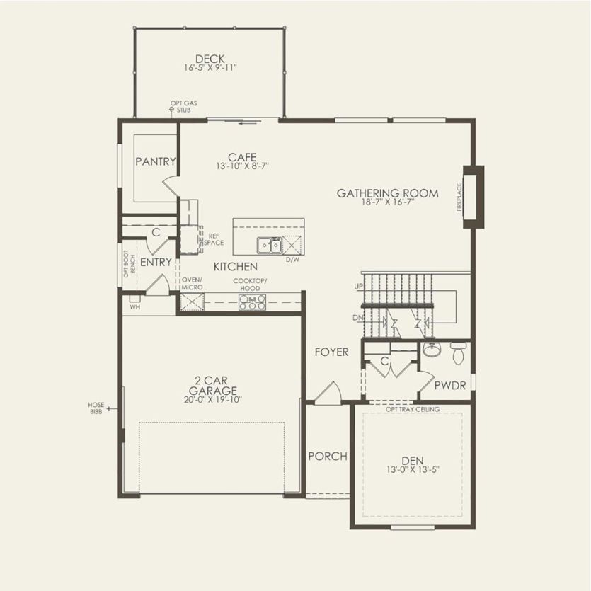 First Floor 3 br / 2.5 ba
