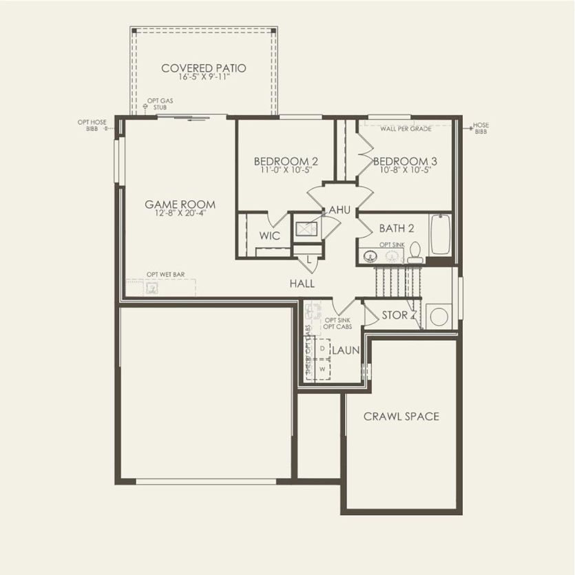 Basement 3 br / 2.5 ba