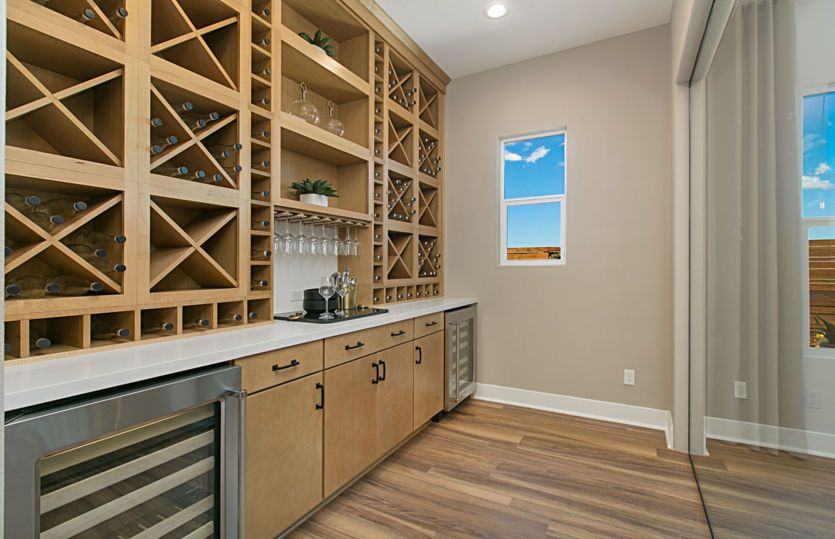 Impressive Wine Storage Room