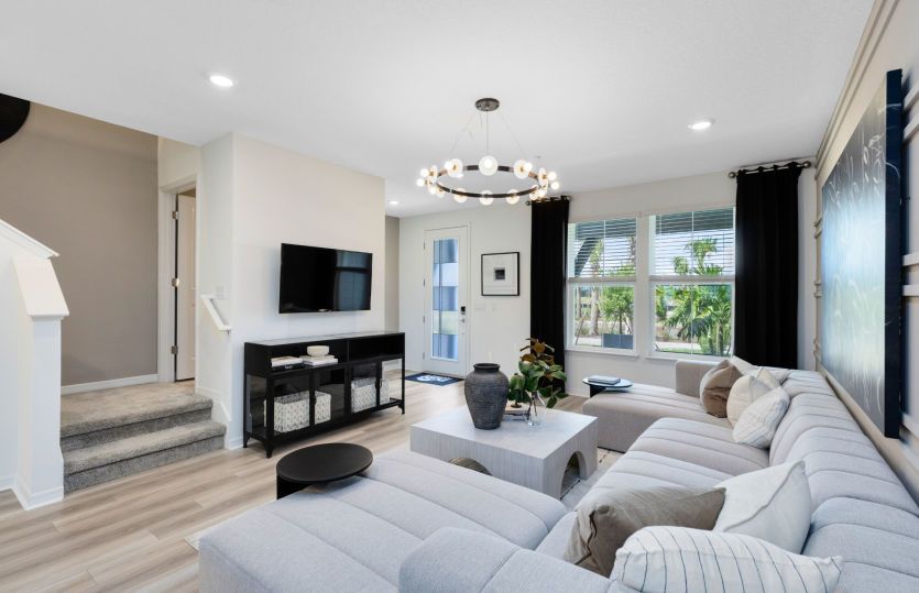 Inviting Family Room, Pure Comfort