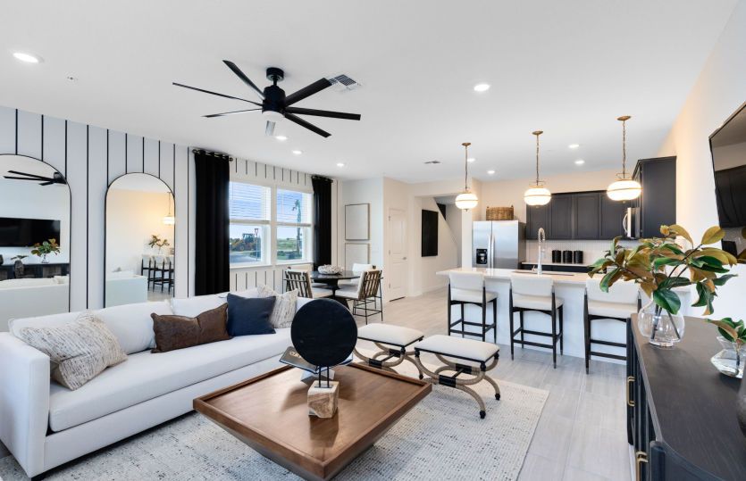 Open-Concept Living Space