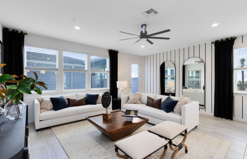 Spacious Townhome Gathering Room