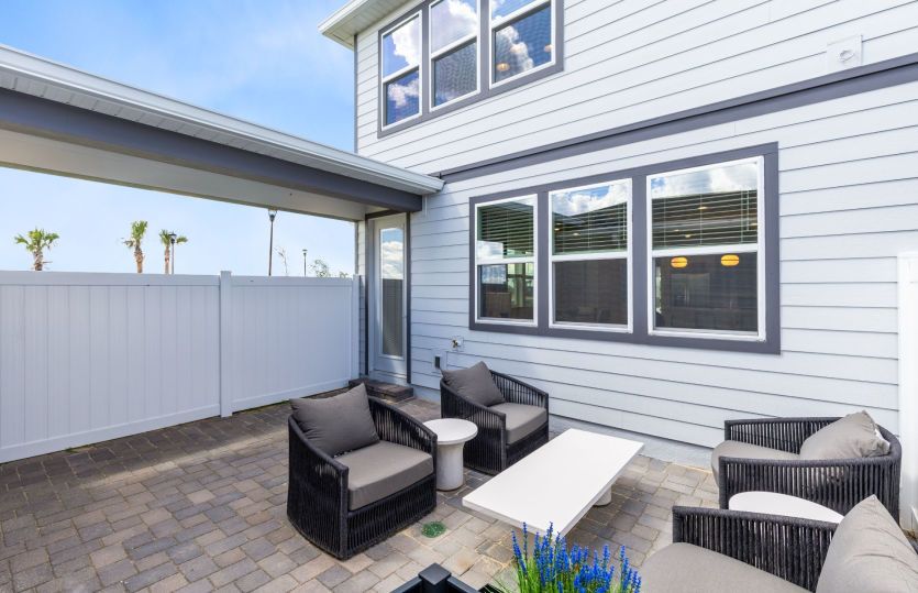 Entertain in the Courtyard