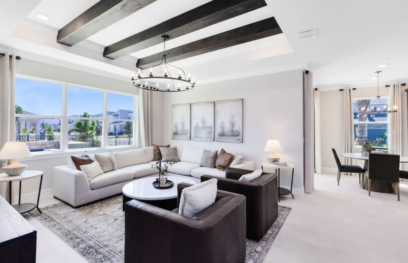 Spacious Living Spaces